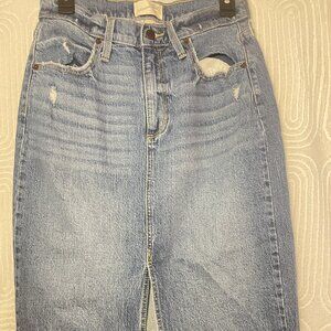 Universal Thread Goods co. denim midi skirt